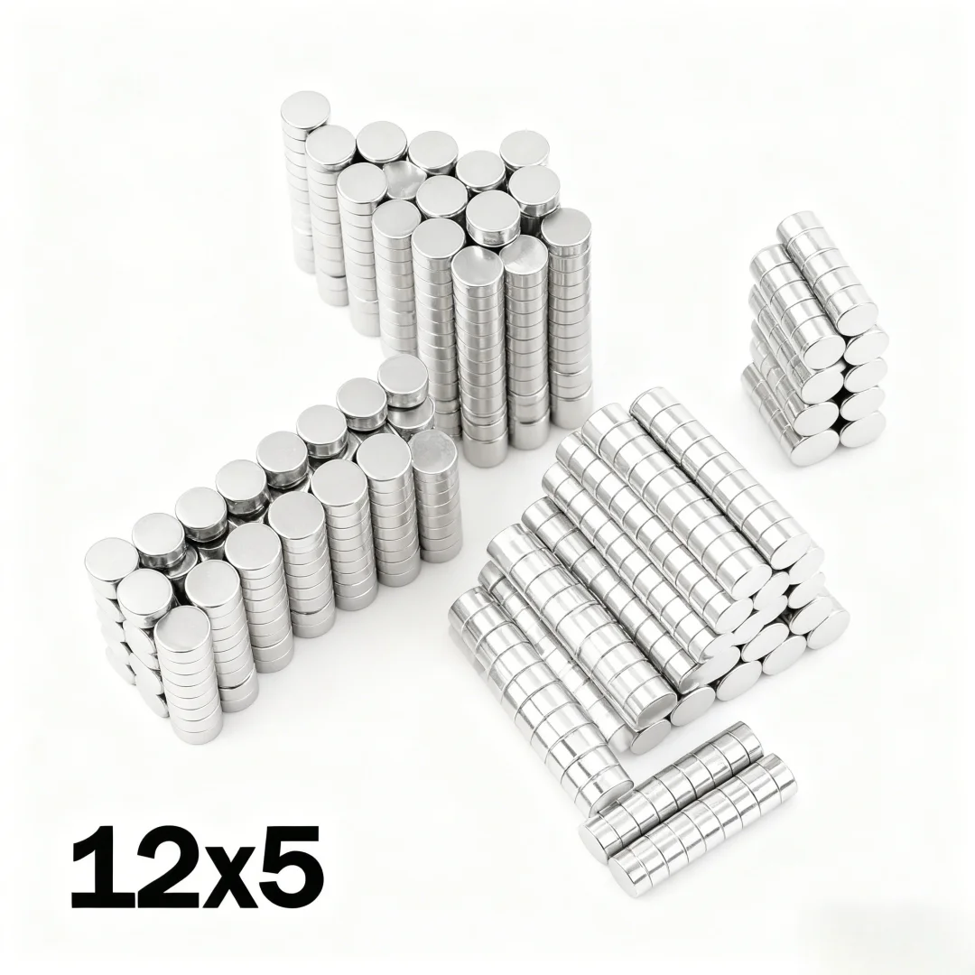 12x5mm Super Strong Magnet N35 Round Magnetic NdFeB Neodymium Magnet Powerful Disc imanes Refrigerator Magnets
