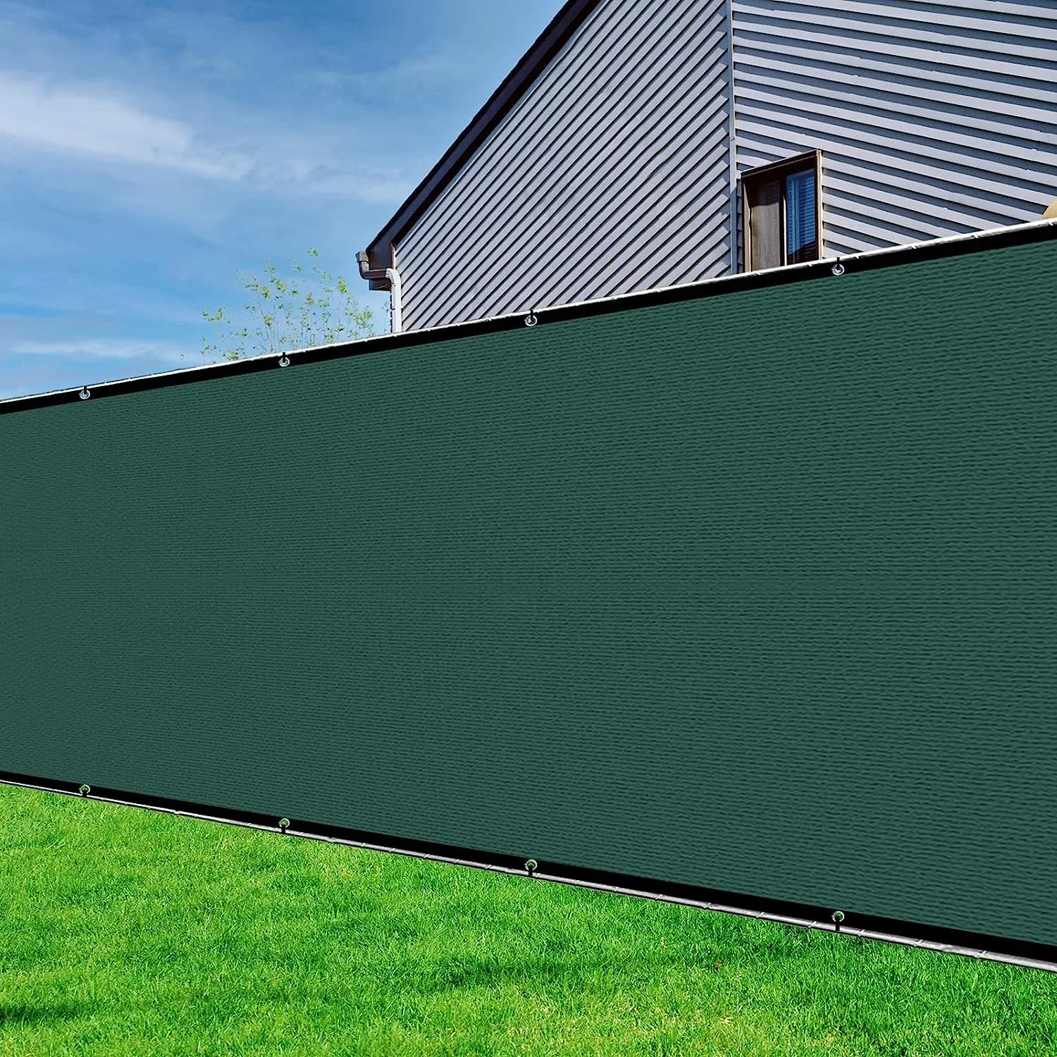 Top Grade Outdoor PVC Coated Polyester Tennis Court Windscreen for Long Service Life