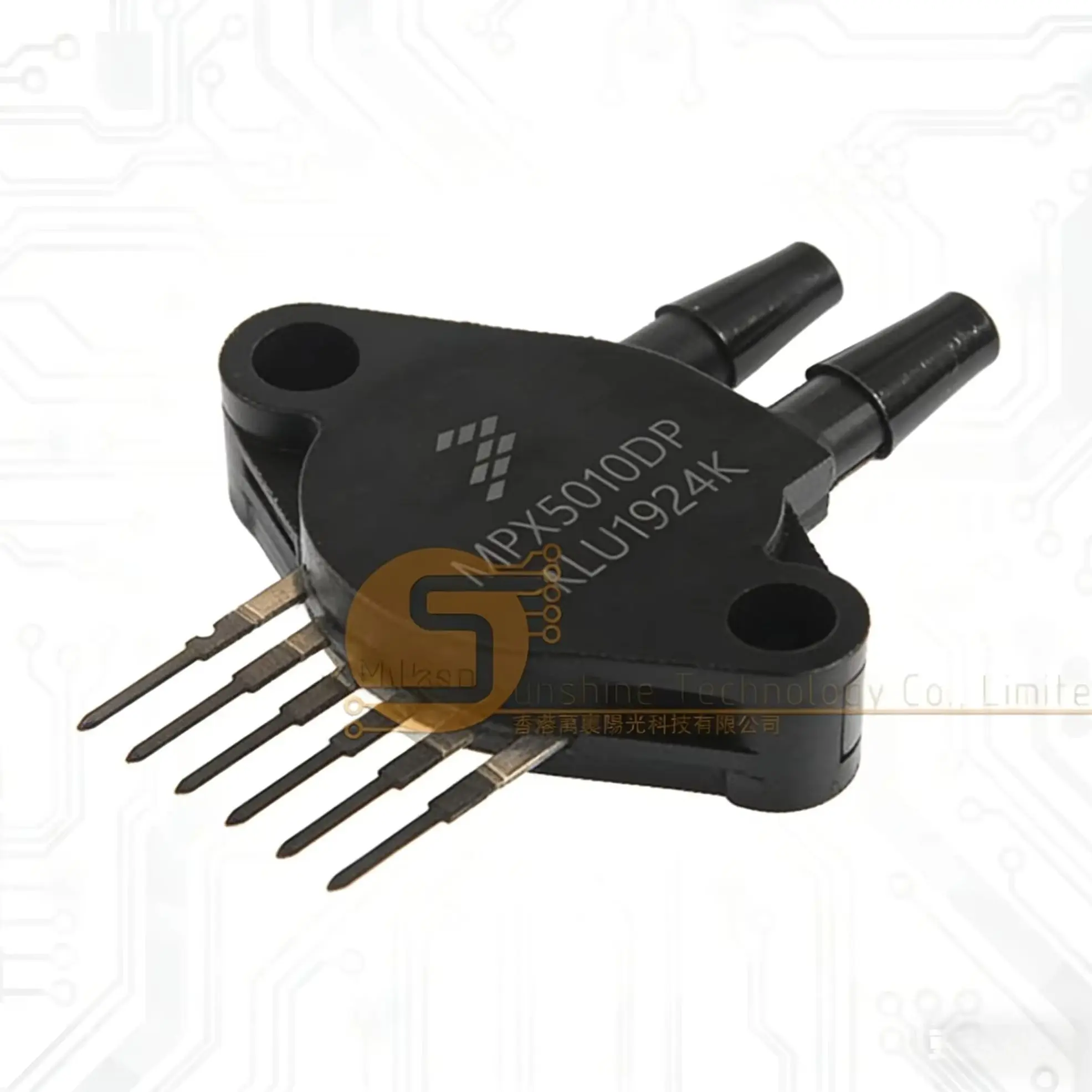 

Датчик давления MPX5010 MPX5010DP SIP6 5010, 0-10 кПа, SIP-6, оригинальный SMD-сенсор, микросхема