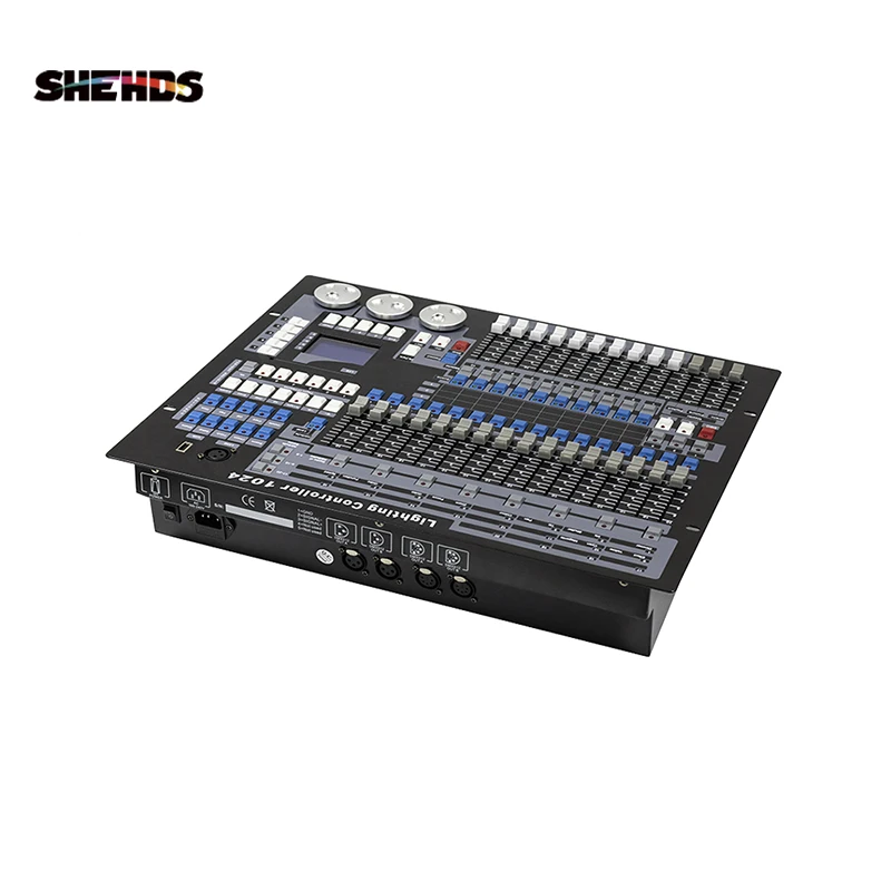 Imagem -04 - Shehds-dj Controlador com Flight Case 1024 Console Dmx 512 Led Moving Head Lights Disco Stage Light Effect Profissional