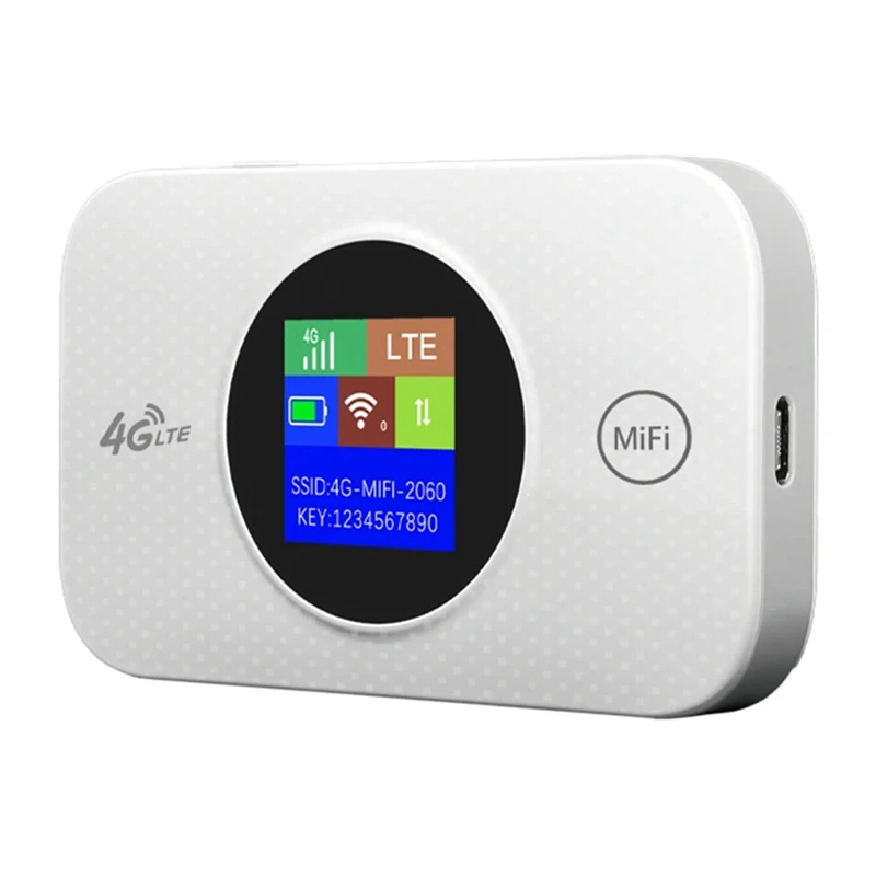 

A75T MF968 4G WIFI Hotspot 4G SIM WIFI Router With Sim Card Slot 4G Mini LTE Router Travel Wifi Router 3000Mah 150Mbps Router