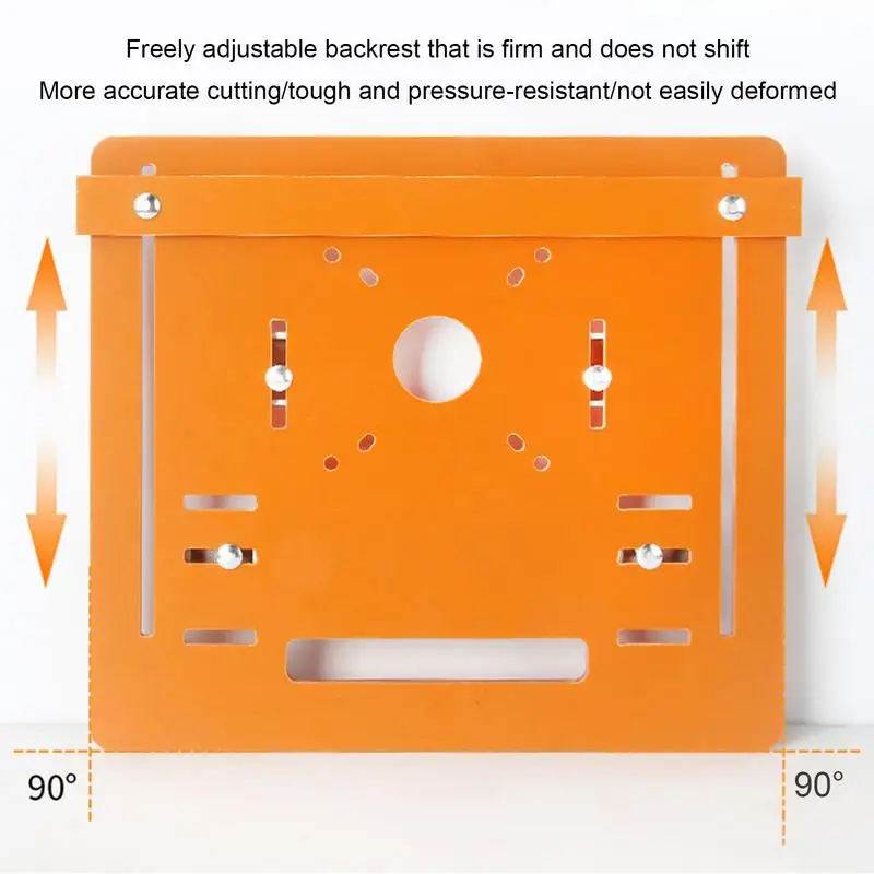 Cutting Machine Bakelite Saw Base Adjustable Bottom Plate for Cutting Machine Adjustable Design Cutting Tool for Marble Trimming