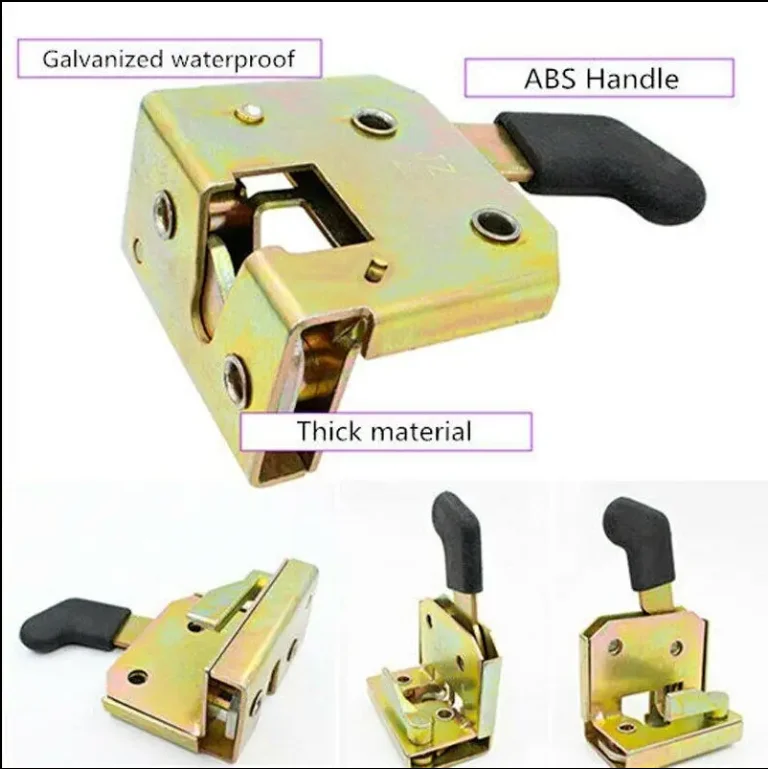 1SET Forklift Cab Door Lock GMS502 Door Handle Lock For Hangcha Heli Longgong Liugong 1-10T High Quality Forklift Accessories