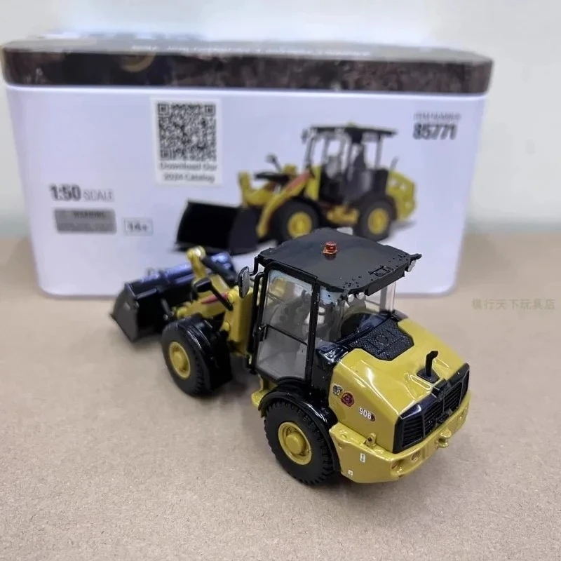 For DM 1:50 906 Wheel Loader Alloy Engineering Truck Forklift Model 85771