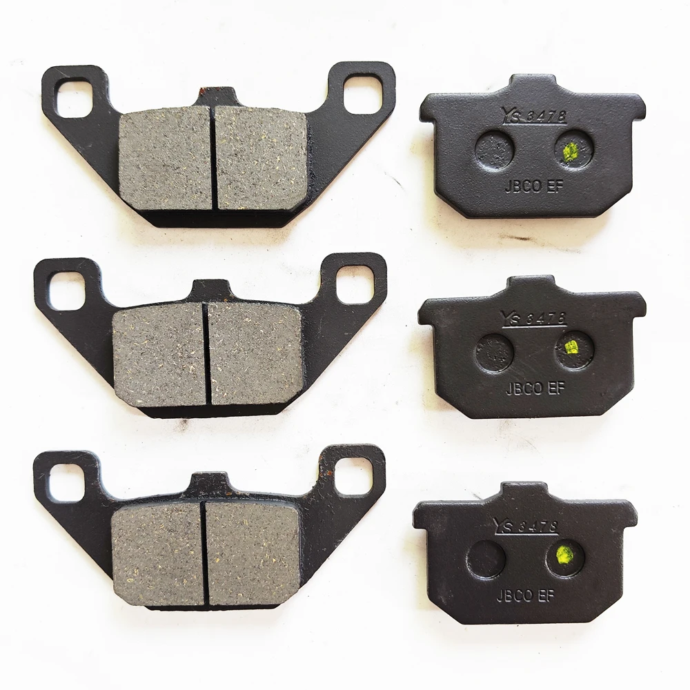 Plaquettes de frein avant et arrière de moto, pour Kawasaki ZG1000 Concours 1000 1986 1987 1988 1989 1990 1991 1992 1993