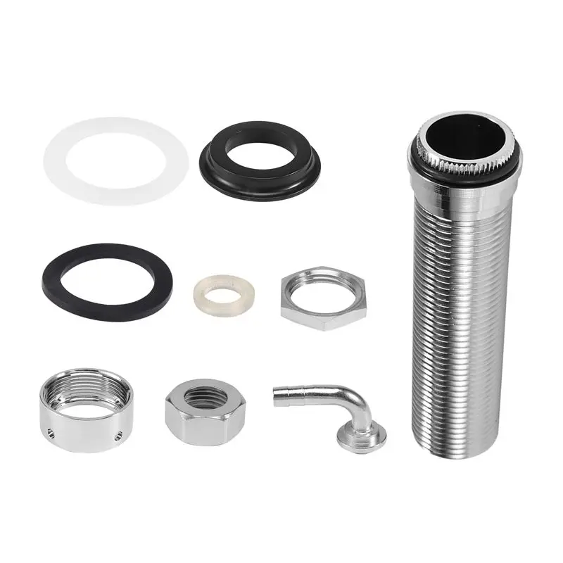 92.5Mm Stainless Steel Elbow Shank Beer Tap Draft Beer Faucet Accessories With Diameter 8Mm For Beer Keg Limited Time Offer
