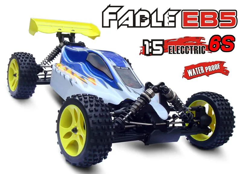 Lehoo Toys HSP 94077 Racing RC Car Two Speed 1/5 2.4G 4WD Brushless Off-road Remote Control Buggy Car