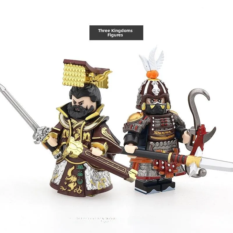 مجموعات ألعاب الدروع التراثية لخمسة ضباط النمور من ثلاث ممالك قديمة تشمل صن تشوان، ليو بي، ما تشاو، هوانغ تشونغ، تشاو بي، غوا...