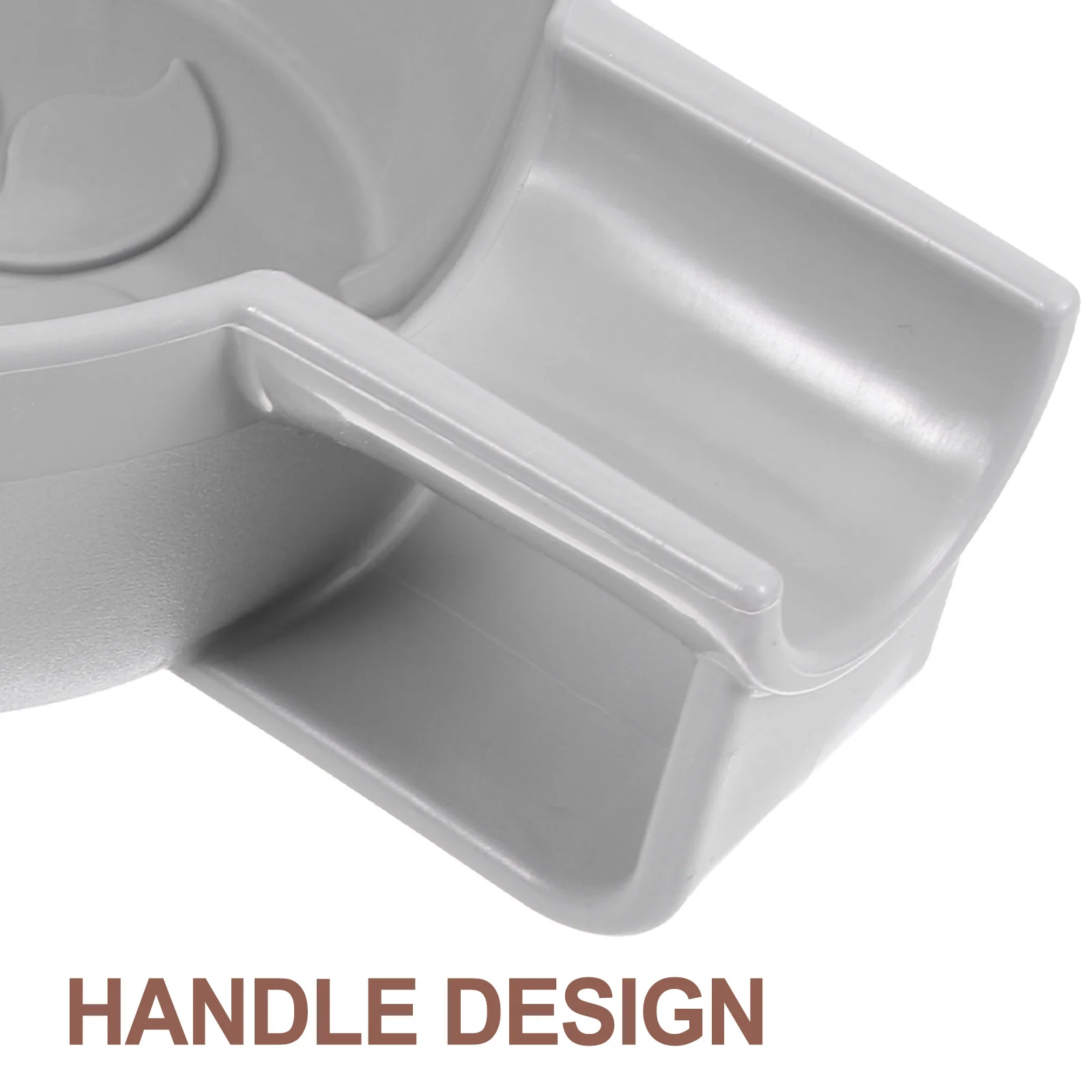 Shave Bowl Thick Edge Polished Durable Plastic Large Capacity Shaving Soap Container Stable Non-Slip Men's Foaming Bowl