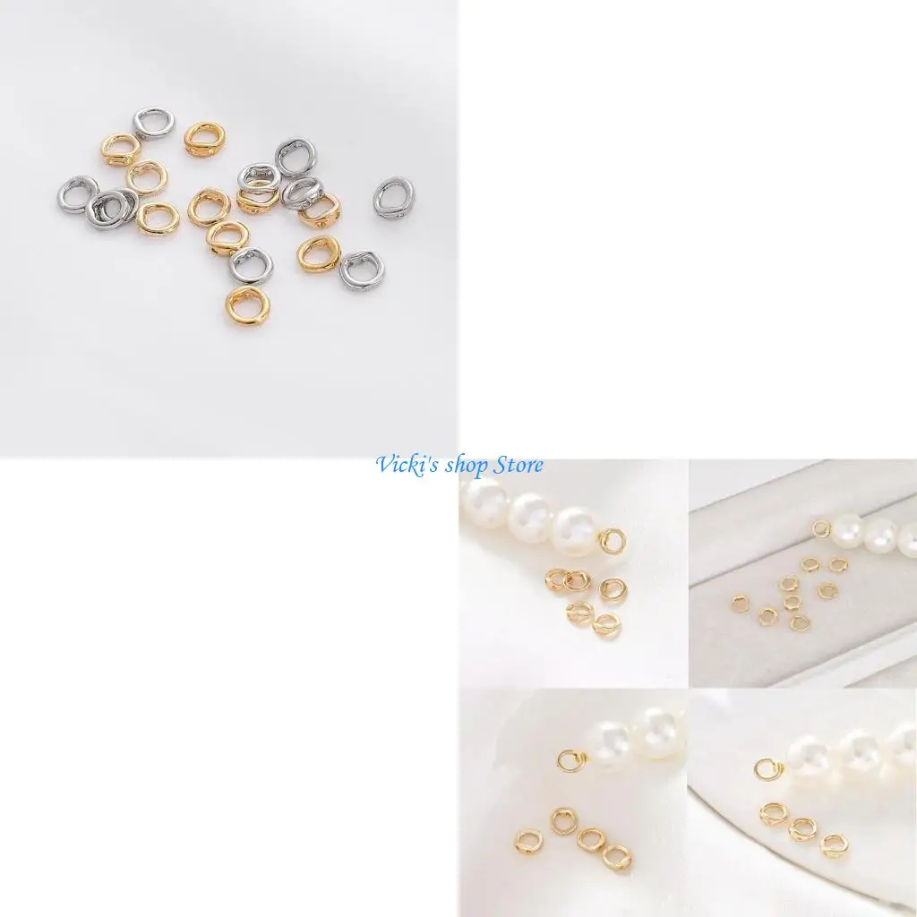 

Professional Double Hole Connectors Bracelet Ends for ArtisticJewelry Creations
