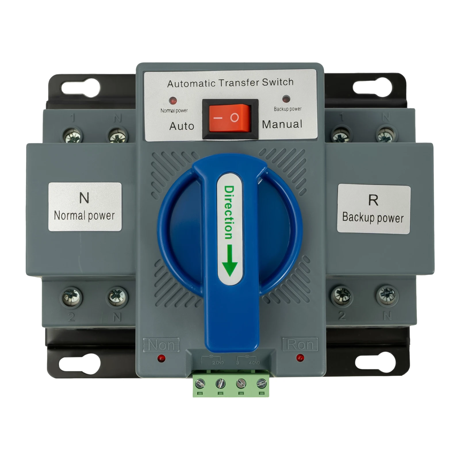 2P 63A ATS Dual Power Automatischer Transferschalter für Generator-Umschalter 110V GCQ2-63/2
