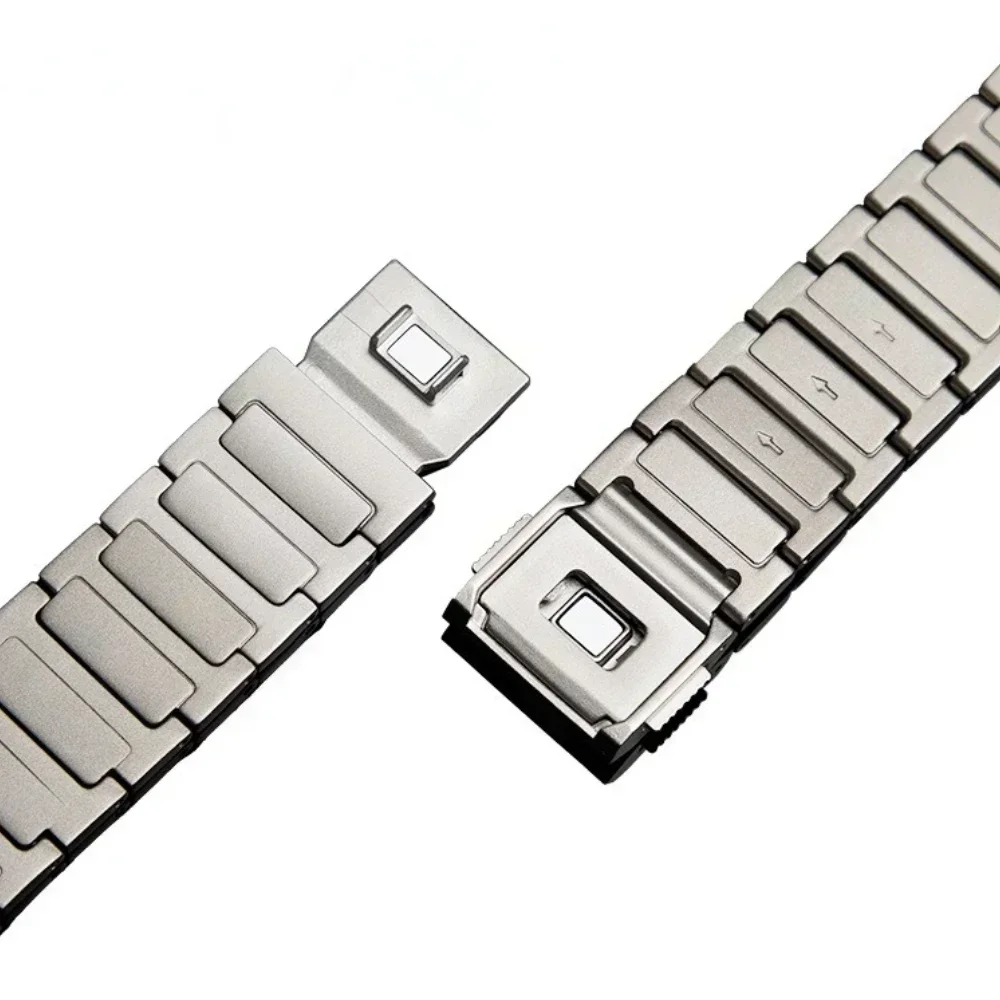 22mm Titanium Magnetic Band for Huawei GT5/4 5Pro 46mm Watch 4/4Pro Smart Watch Men Strap for Amazfit T-REX 3 Luxury Band Correa