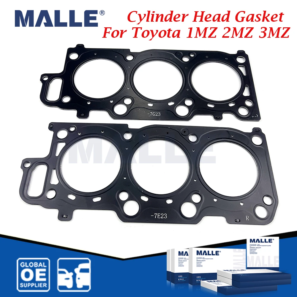 

2 Pcs Engine Cylinder Head Gasket For Toyota Camry LEXUS ES300 3.0 1MZ 2MZ 3MZ FE 1MZFE Car Accessories 11115-20010 11116-20010