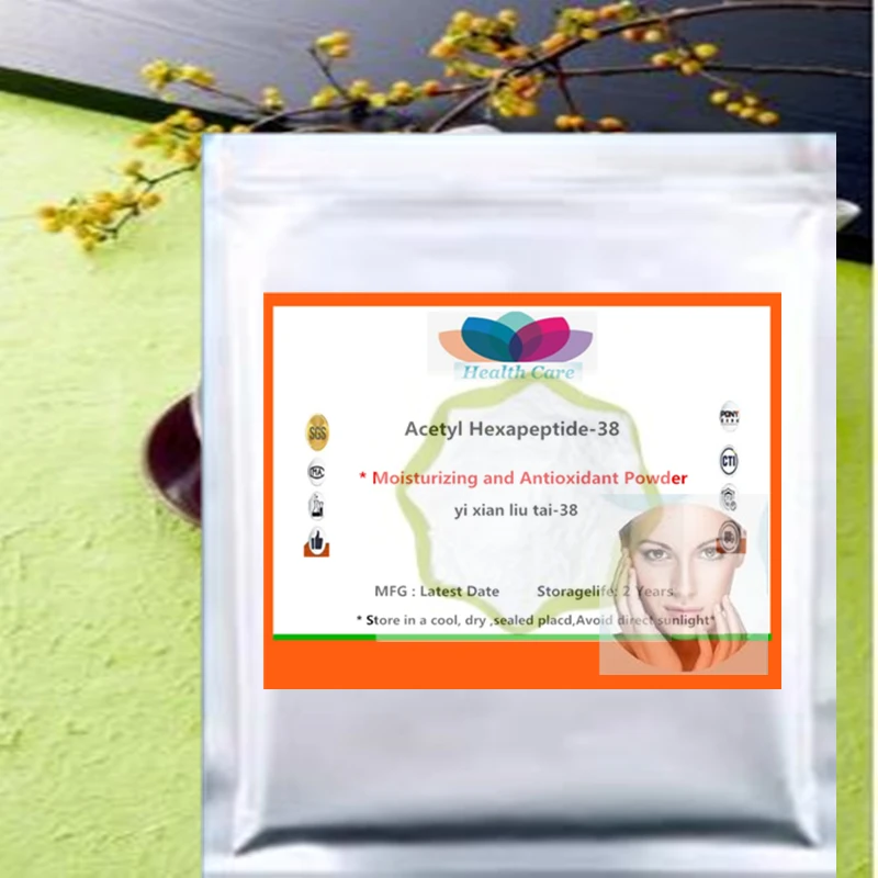 

Factory-Sealed packaging Acetyl Hexapeptide-38 Powder : Unlock Radiant, Sparkling Skin Customized Packaging Lowest Price