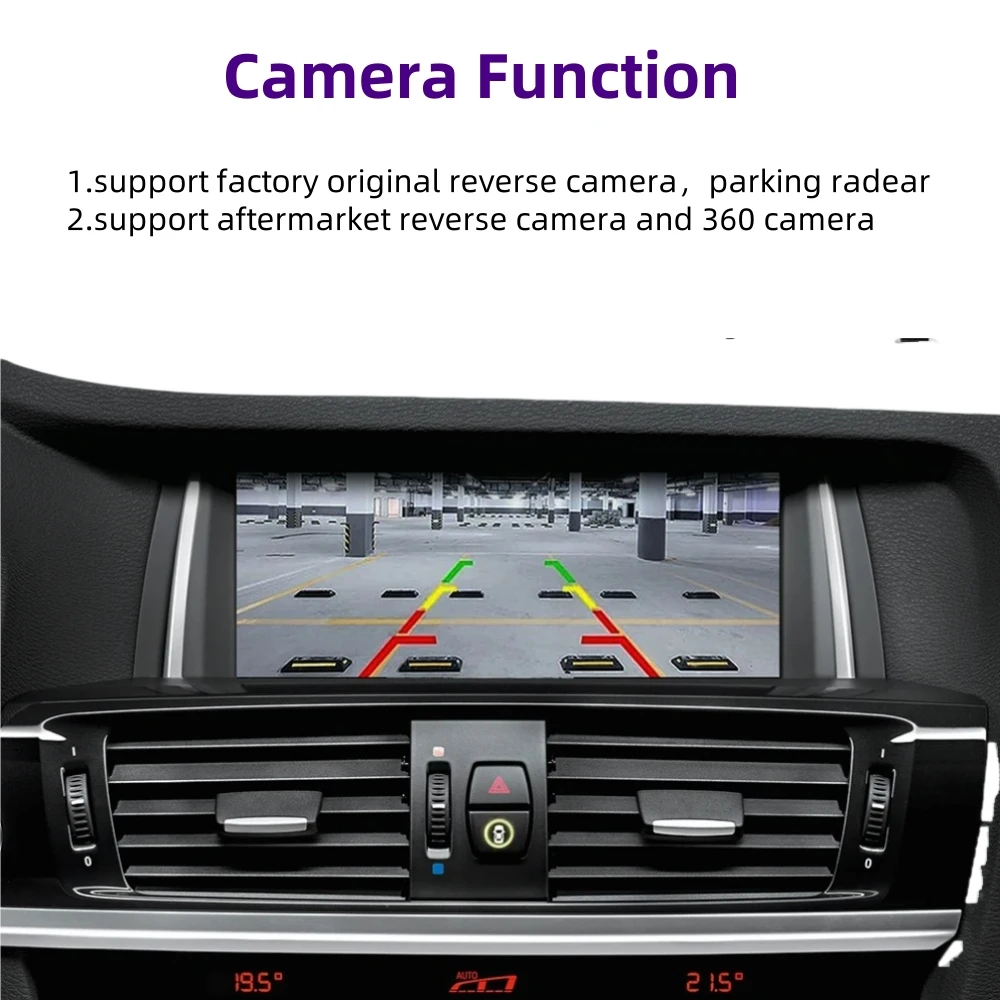 وحدة CarPlay اللاسلكية Android Auto لسيارات BMW 3 E60 5 F10 7 F01 X1 X3 X4 X5 X6 CIC نظام F11 F07 E84 F25 F26 E70 E71 Car Play