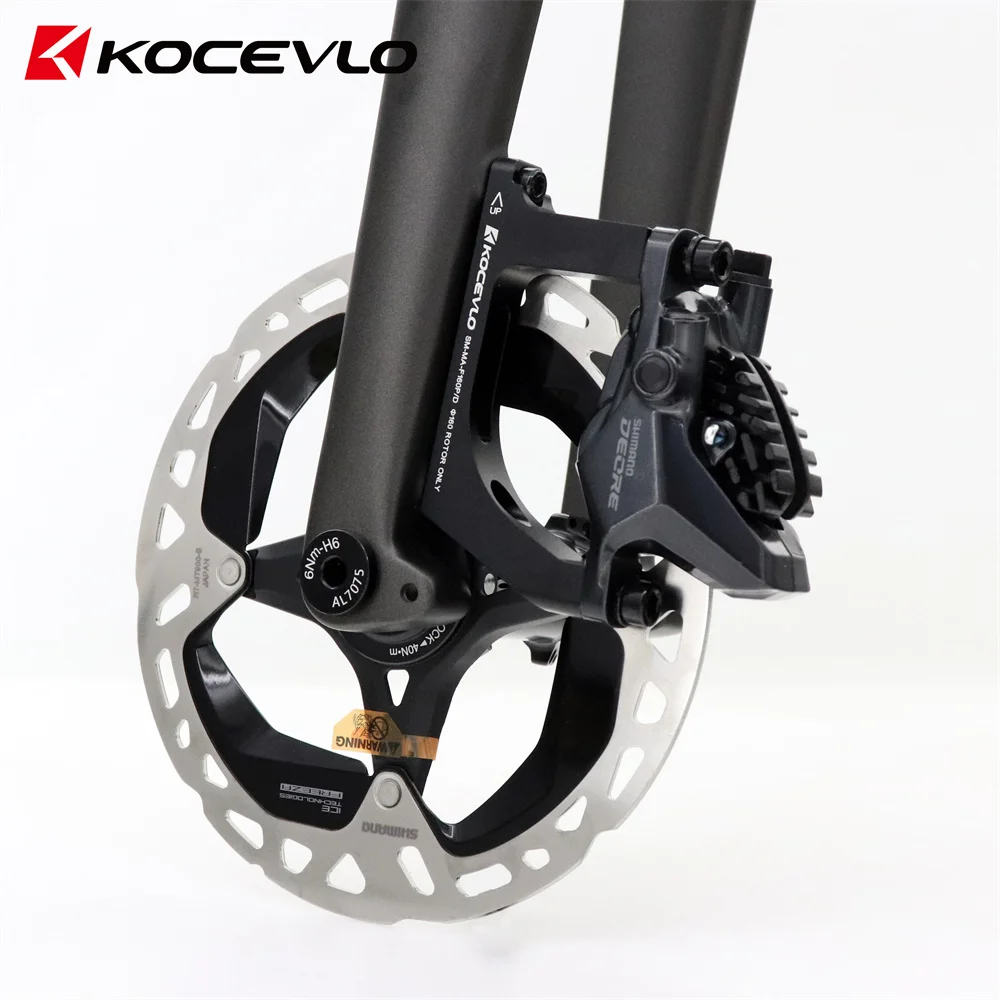 Adaptateur Frein à Disque 160 Mm Post-montage à Plat - Convertisseur Pour Vélo Route/VTT, En Alliage Aluminium, Avec 4 Vis - 14