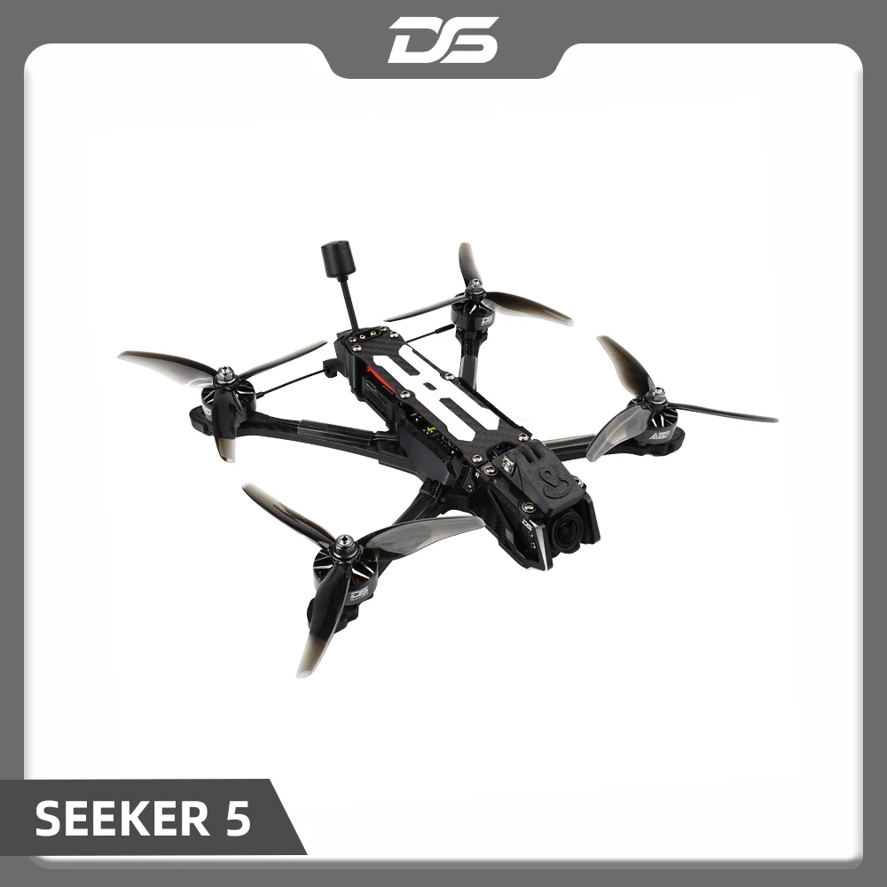 

DeepSpace SEEKER 5 FPV 5inch Drone DJI O4 Pro air unit/O3/Analog PNP/ELRS/TBS (XL or DC)with BL32 60A 1.6W VTX 2207.3 Motor
