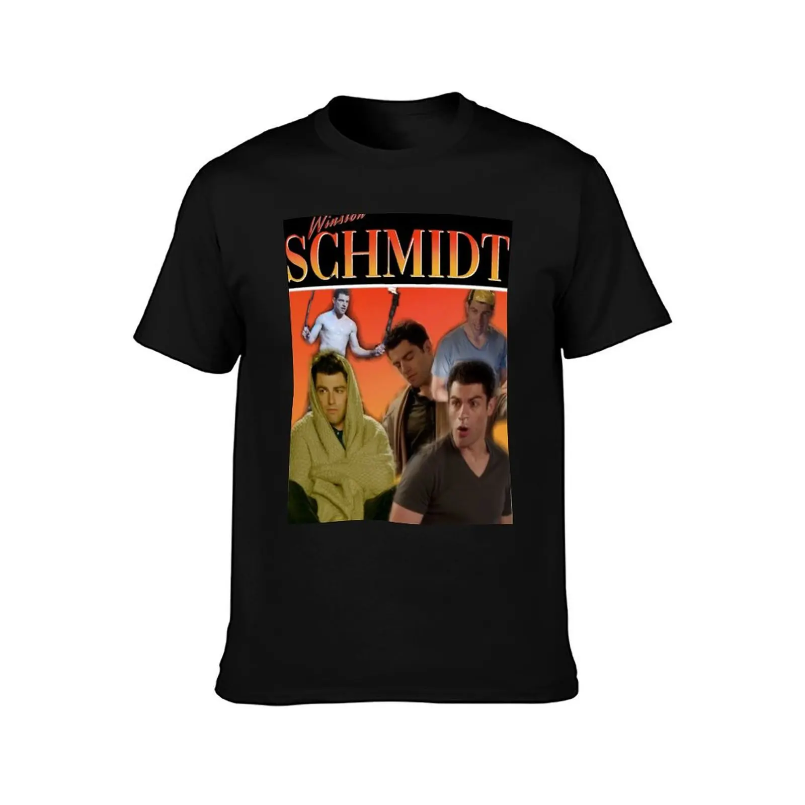 New Girl Schmidt T-Shirt Functional Casual Short Sleeve Tee