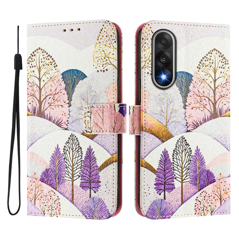 حافظة جلدية بتصميم زهرة ريترو لهاتف OnePlus Nord CE 5 5G One + Plus CE5 Nord5 Coque غطاء مغناطيسي قابل للطي أكياس الهاتف Fundas #2