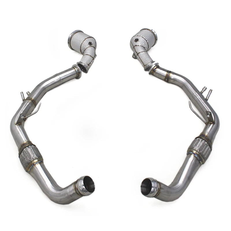 

LXBY-Performance Catted Downpipe For Porsche Panamera 971/971.2 2.9T 2017-2023 Stainless Steel Exhaust System Pipe Catalyst Down