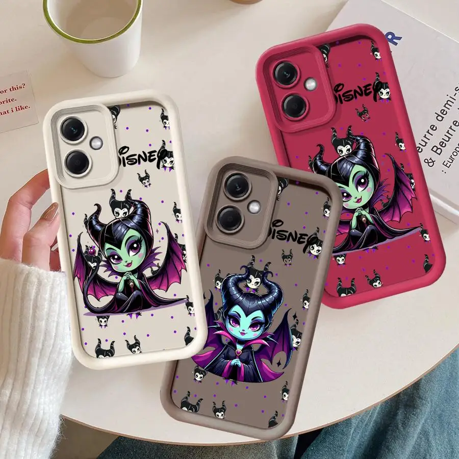 Disney Poison Queen Wish Phone Case for Xiaomi Mi X3 X3 NFC X3 Pro X5 11 Lite 12T 12T Pro 5G Soft Funda