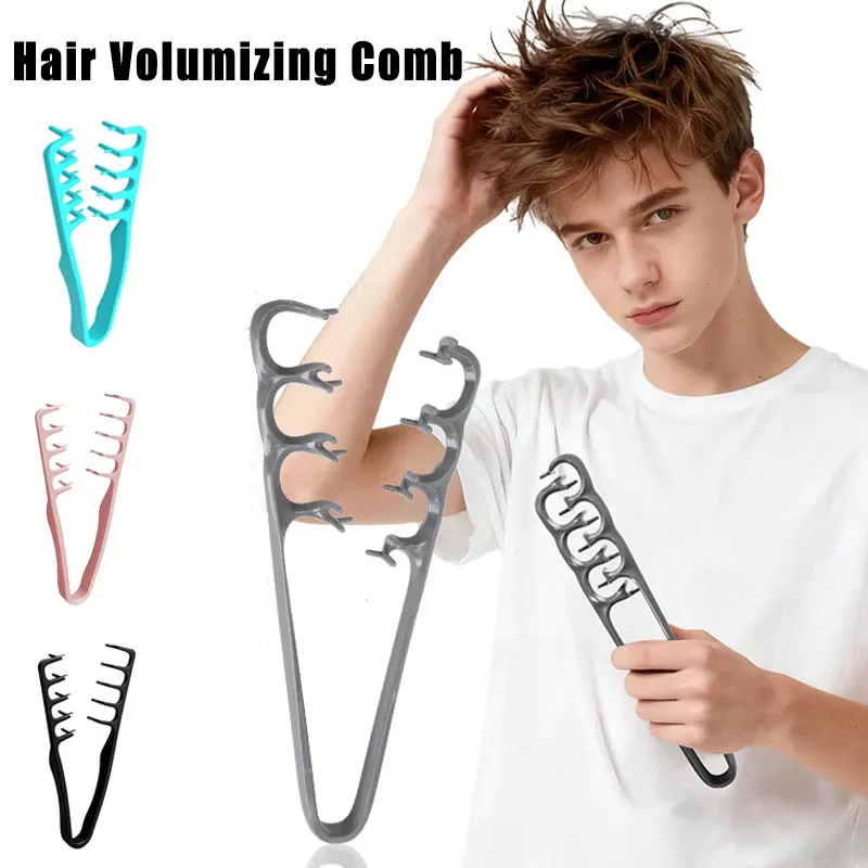 

1Pcs 9-Rows Hair Volumizing Comb Fluffy Textured Styling Tool for Normal Hair Natural Looking Hair Root Lifting and Coverage