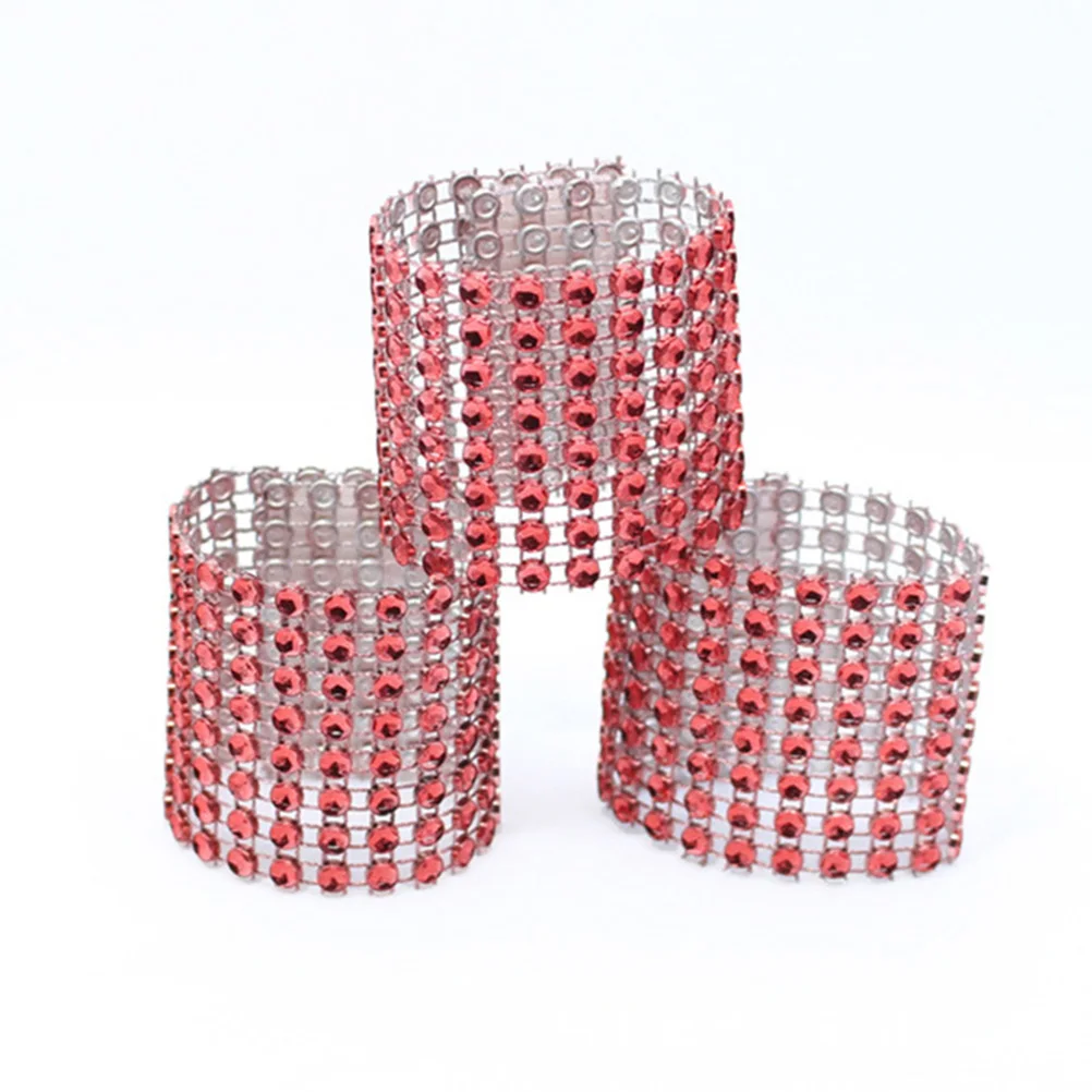 

50pcs Rings Serviette Buckle Serviette Holder Holder Wedding Bridal Shower Party Decorations Christmas Gifts