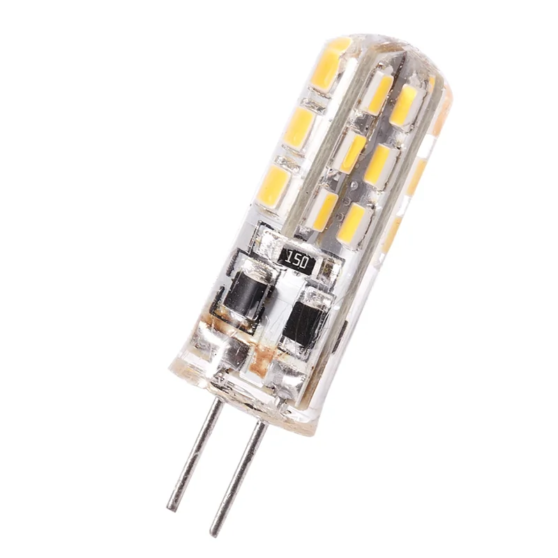 

B17B 3X G4 LED Spot Light Bulb Lamp 1.5W 24 SMD 3014 Warm White 12V DC