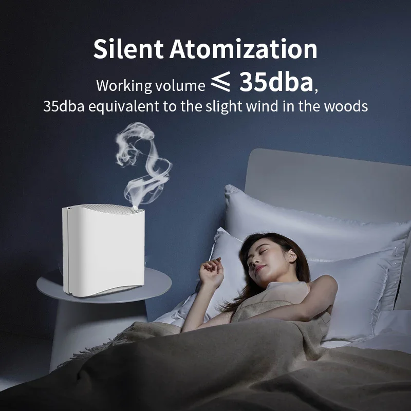 กลิ่นหอมกลิ่น Diffuser กลิ่นผู้จัดจำหน่ายสำหรับ Home น้ำหอม Air Freshener Office เครื่องปรุง Bluetooth กลิ่นเครื่อง300m ³