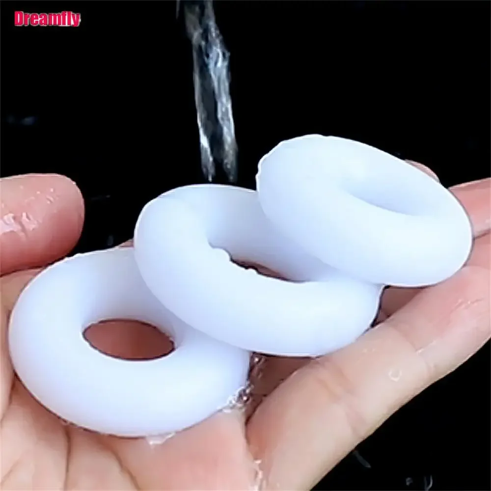 3PCS Thick Male Foreskin Corrector Ring Penis Rings Delay Ejaculation Daily/Night Cock Ring Chastity Cage Sex Toys for Men Dildo