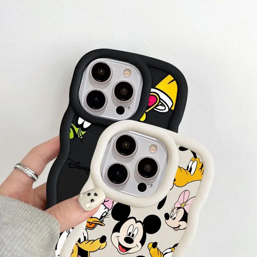 아이폰 13 14 11 15 에어 17 프로 맥스 12 16 플러스 소프트 폰 케이스 디즈니 미키 마우스 패밀리