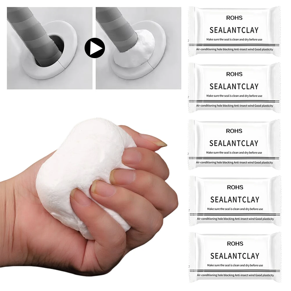 El sellador de tuberías de barro para acondicionamiento de aire reduce eficazmente el ruido, crea un espacio de vida silencioso. Mejora de la eficiencia energética en