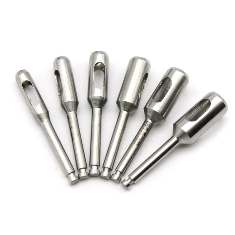 6pcs/set Dental Implant Trephine Bur Drill Tissue Punch Planting Tools Surgical for Low Speed Machine Tools