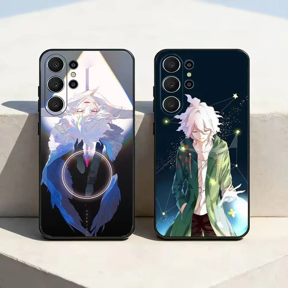 Danganronpa Nagito Komaeda Phone Case For Samsung S25,S24,S21,S22,S23,S30,Ultra,S20,Plus,Fe,Lite,Note,10,Black Cover