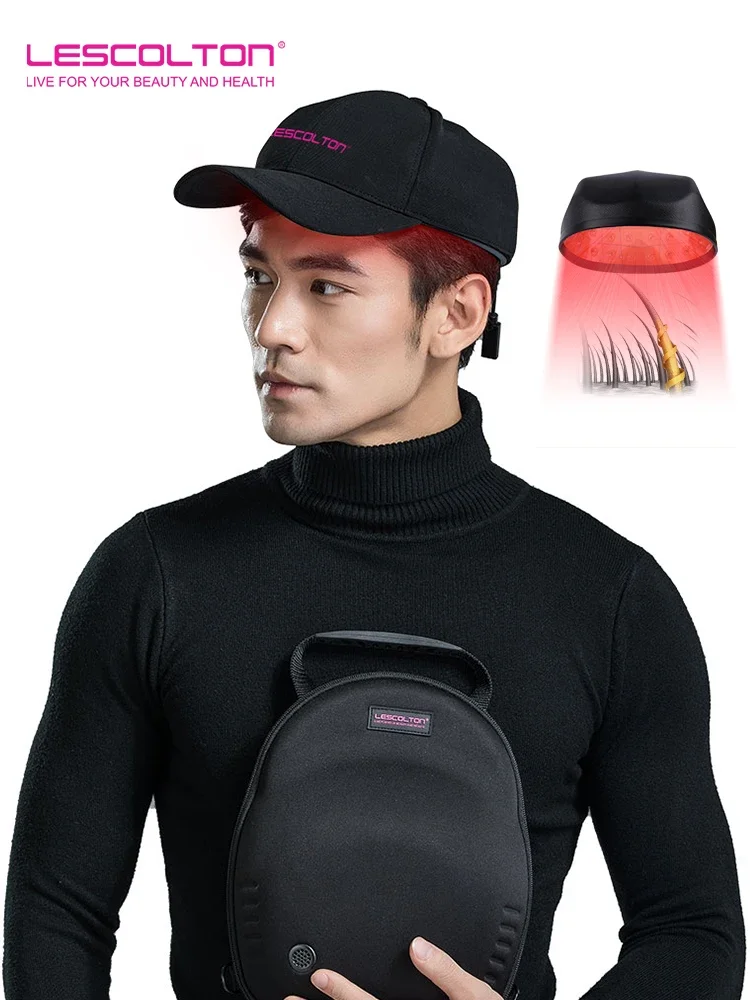 

Беспроводная лазерная шапочка, устройство для роста волос, 660 нм, 850 нм, лазерная терапевтическая шапка низкого уровня для лечения роста волос, против выпадения волос LLLT