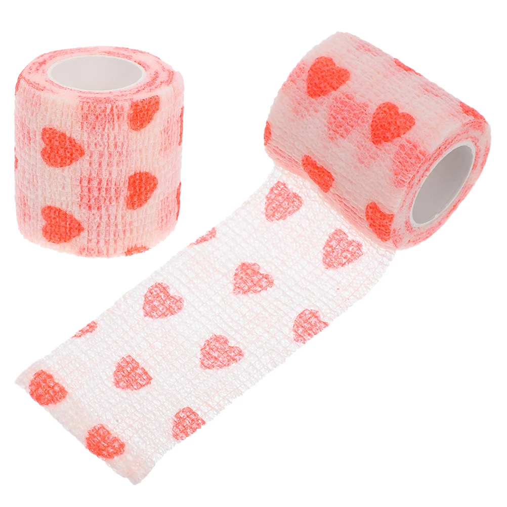 2 Pcs Pet Protection Belt Cats Bandage Vet Wrap for Dogs Wounds Horses Arm Paw Anti-dirty