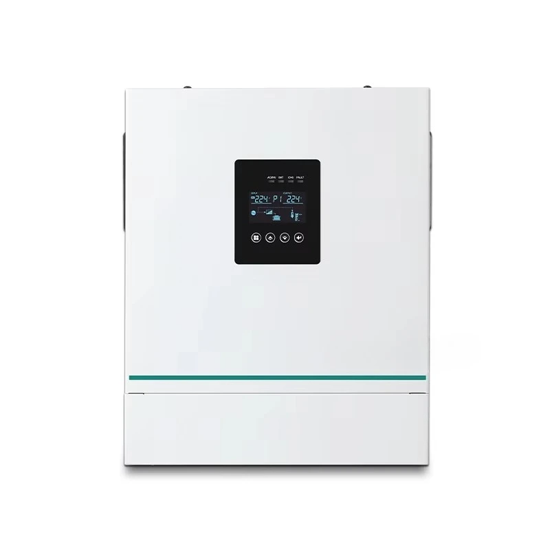 

Hybrid Solar Inverter 24V Off Grid on Grid Energy Converter with 100A MPPT Smart PV Charging No Battery Required WIFI Version