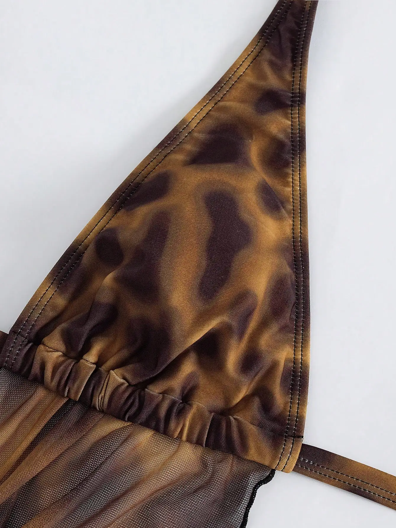 

Комплект бикини с леопардовым принтом и юбкой для женщин, летний пляжный вариант