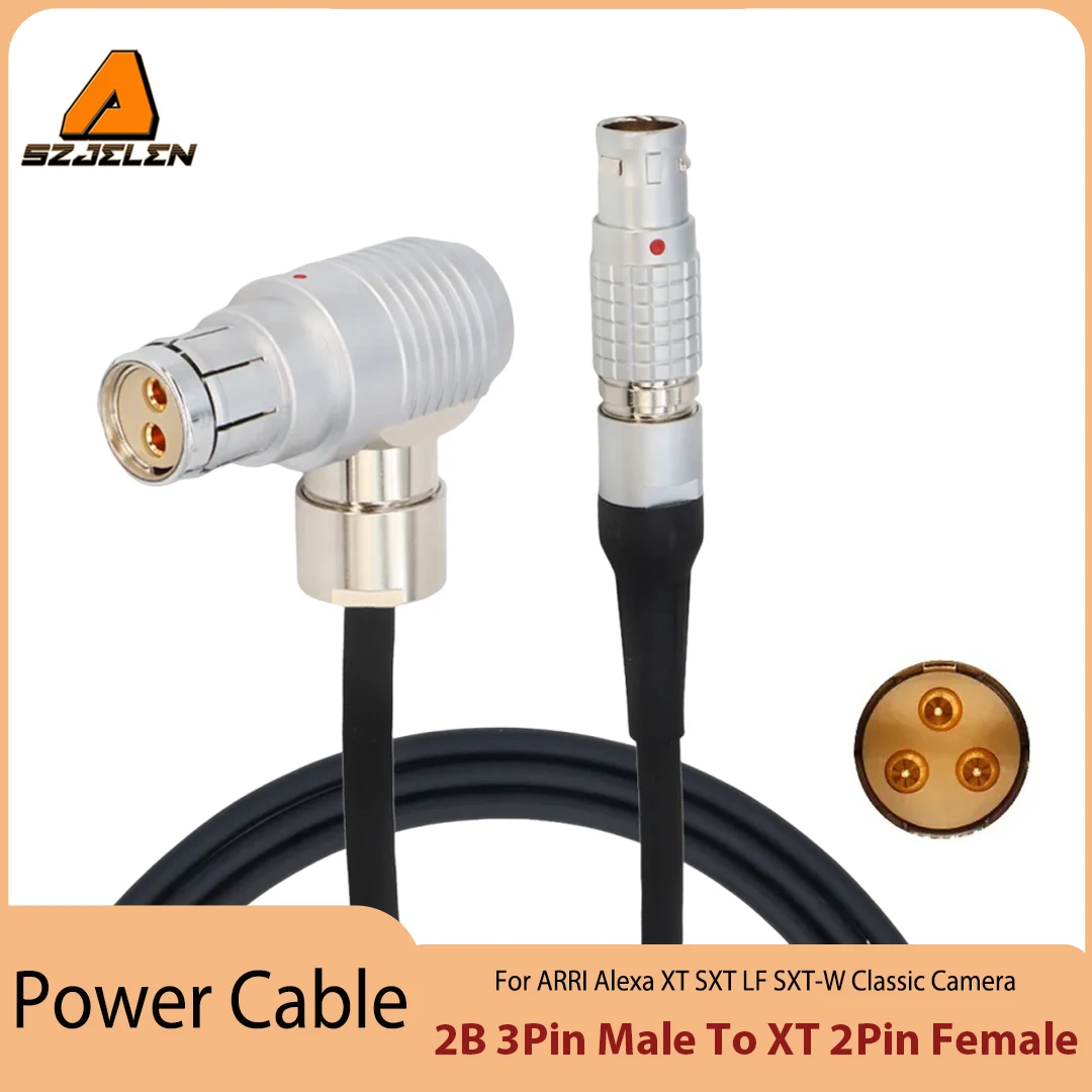 2B 3Pin To Fischer 105 2Pin Female 24V Power Cable For Tiffen M-1 M2 Ultra/Master for ARRI Alexa XT SXT LF SXT-W Classic Camera