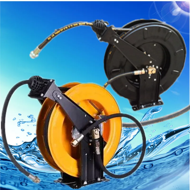 

Automatic telescopic pipe reel, butter machine reel pipe reel, car wash, kitchen cleaning high pressure water drum