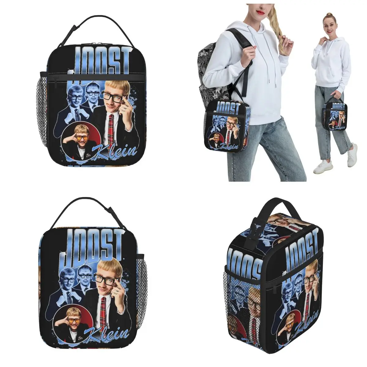 Joost Klein Song Contest 2024 The Netherlands Thermal Insulated Lunch Bags for Travel Portable Food Bag Cooler Thermal Lunch Box