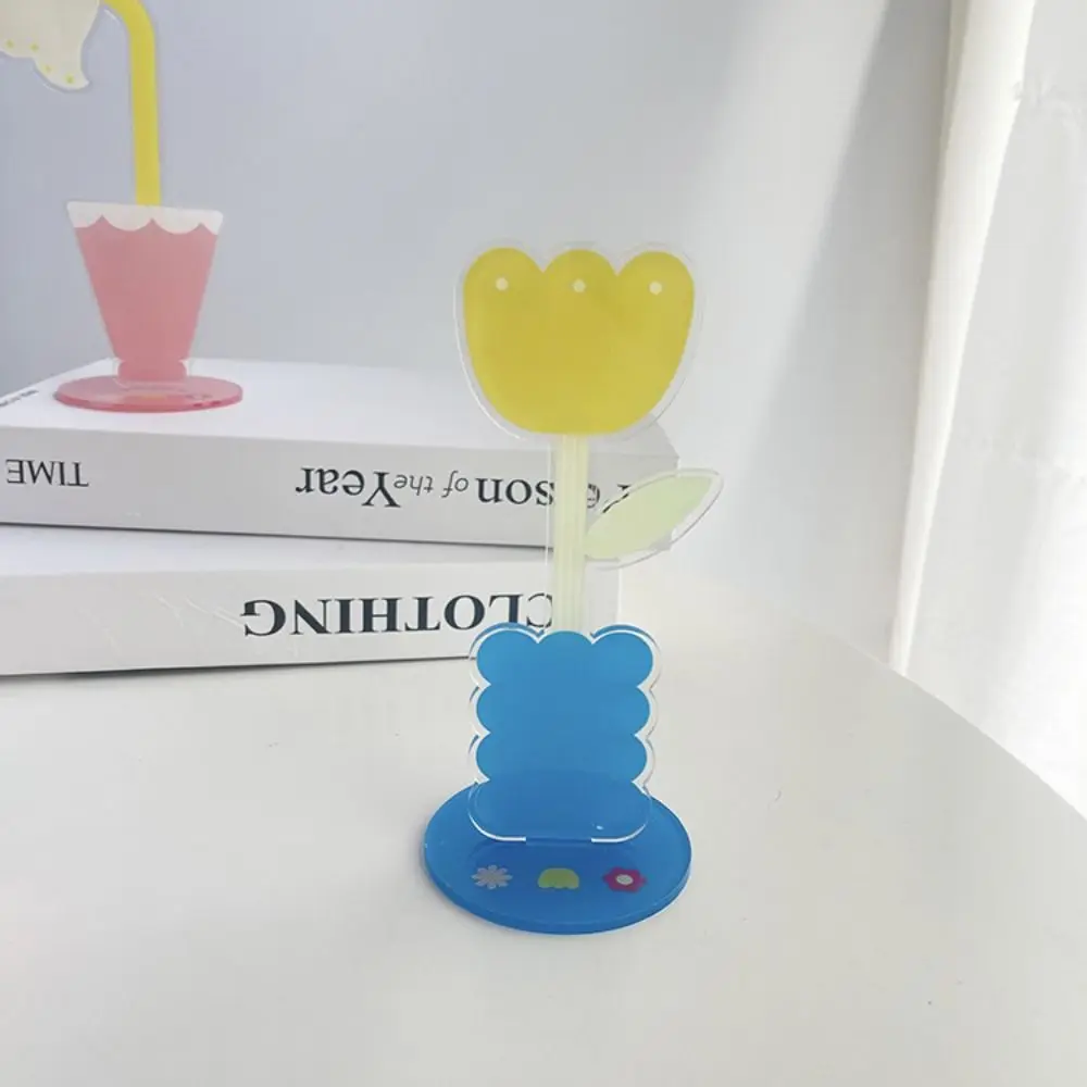 

Cute Cartoon Acrylic Memo Clip Decoration Korean Style Cartoon Note Holder Multi-purpose Space Saving Desktop Card Clamp