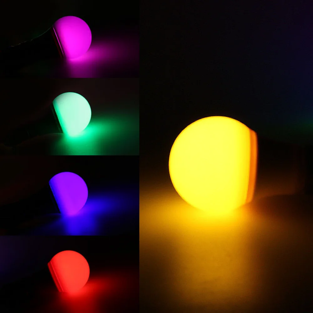 Multiclour Led Lamp Lamp E27 Kleurrijke Licht Zaklamp Bollen Home Decor Lamp Feestelijk Licht