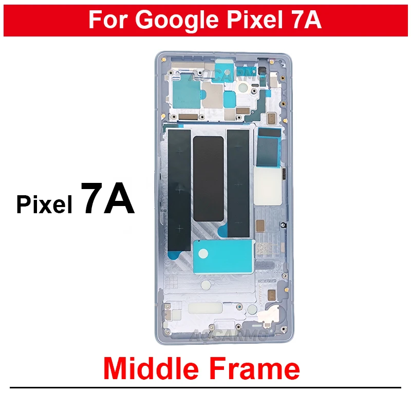 

Запасные части для Google Pixel 7A средняя рамка с боковым ключом