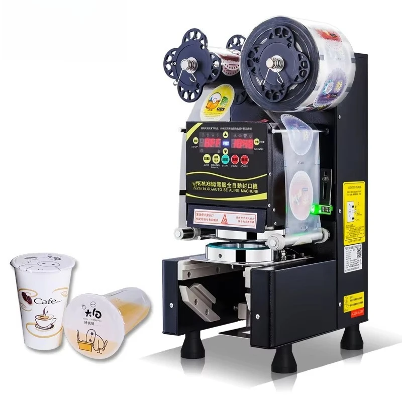 

High Speed Drink Disposable Coffee Plastic Cup Lid Sealing Machine for Sale