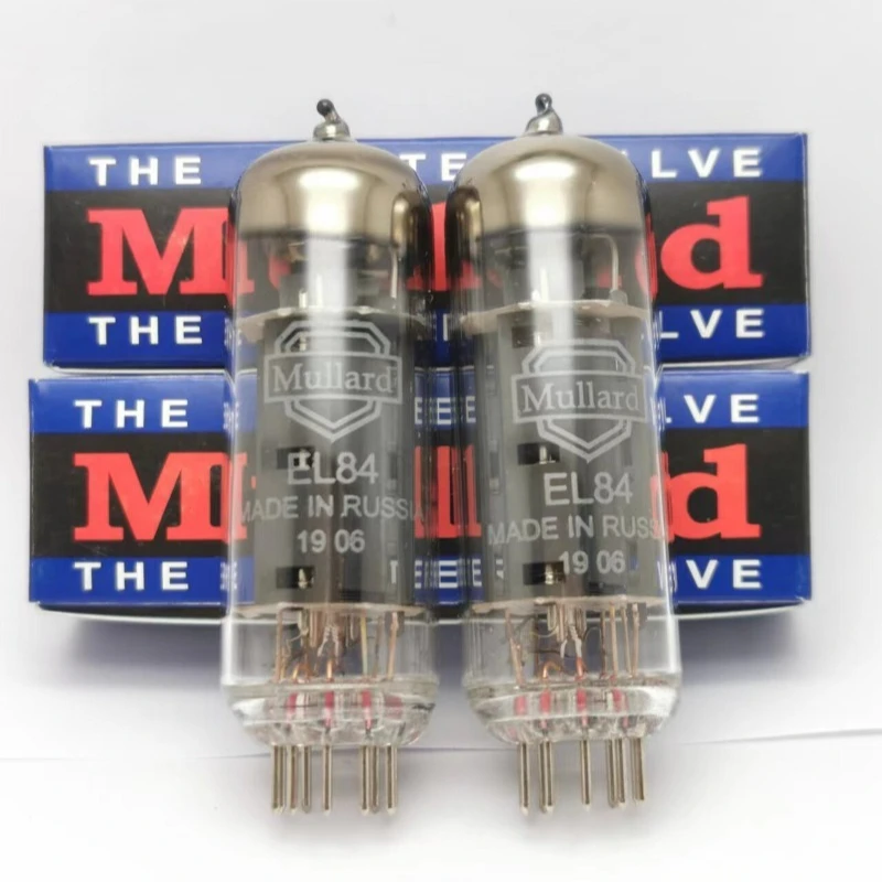 Brand new russian big shield el84 direct replacement 6p14digital tube, precision matching