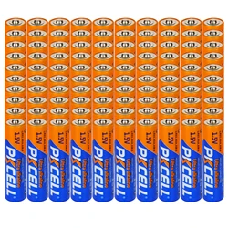 100PC PKCELL LR03 AAA  3A AM4 E92 Battery 1.5V Alkaline Battery 10 years shelf life For Remote Control Toy Flashlight