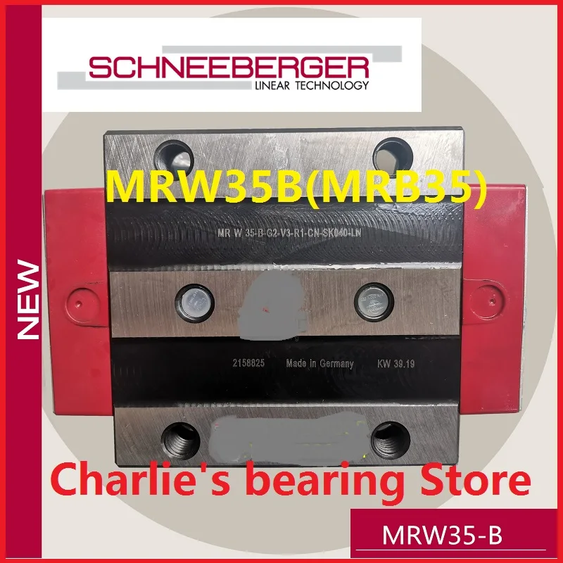 1pc 100% brand new original genuine SCHNEEBERGER Roller-MONORAIL block MRW35B(MRB35)