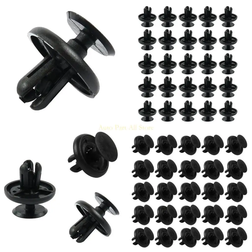 

J0MA 25pcs Fastener Clips for Vehicle Push Clips Hood Engine Under Cover Clips
