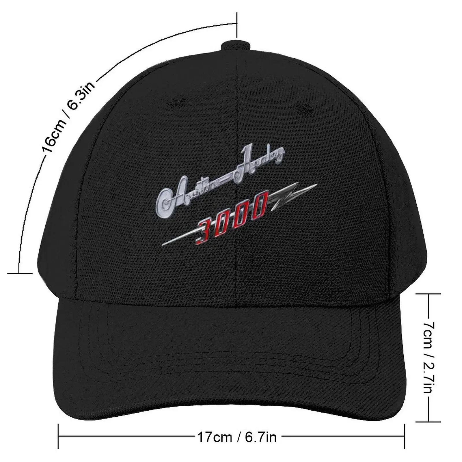 Austin Healey 3000 1960s British classic car badge Baseball Cap Golf dad hat Man Women's